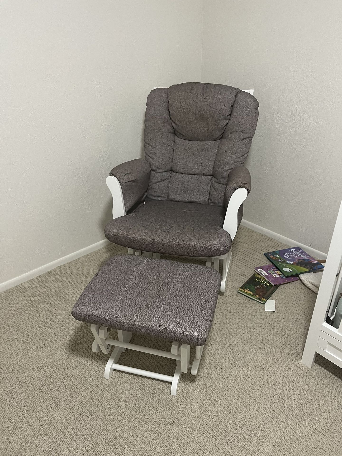 Rocking Chair with Foot Rest