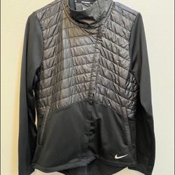 WOMENS NIKE MEDIUM RUNNING JACKET COAT LIGHT WEIGHT 