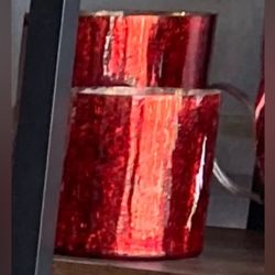 Red Votives Candle  Holders 