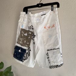 NWT  Men Printed Shorts Size 36