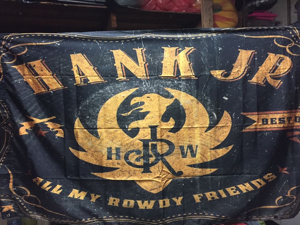 Hank Williams Jr Flag
