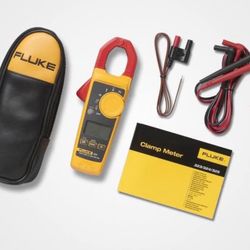 FLUKE Digital Clamp Meter: Clamp-Jaw Jaw, CAT III 600V/ CAT IV 300V, TRMS, 400 A Max. AC Current