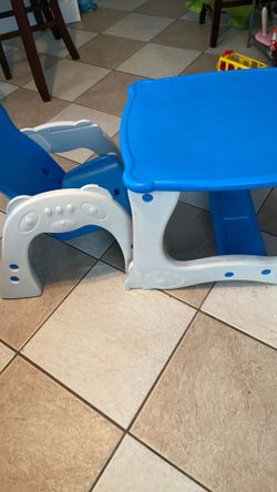 Toddler table and chair