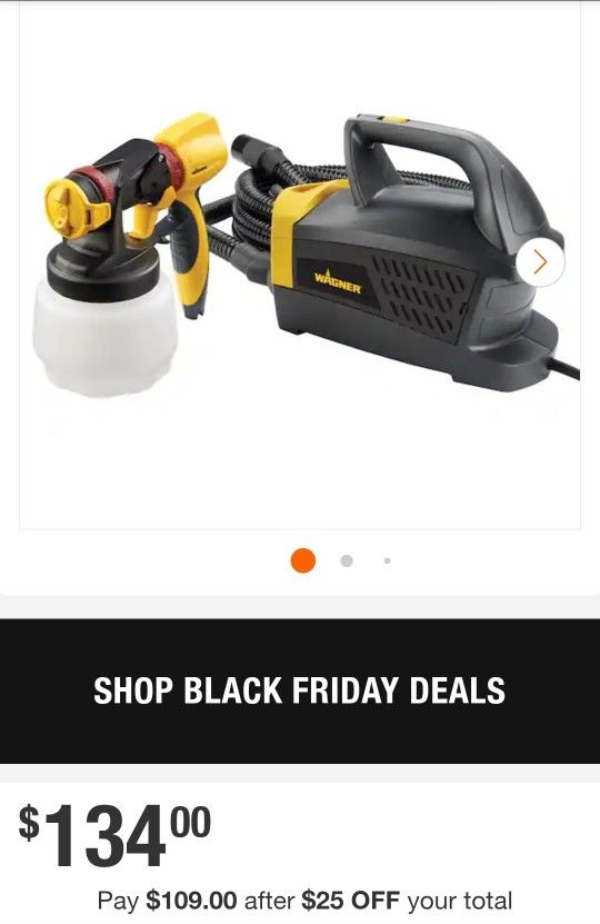 Wagner Paint Sprayer ($100)