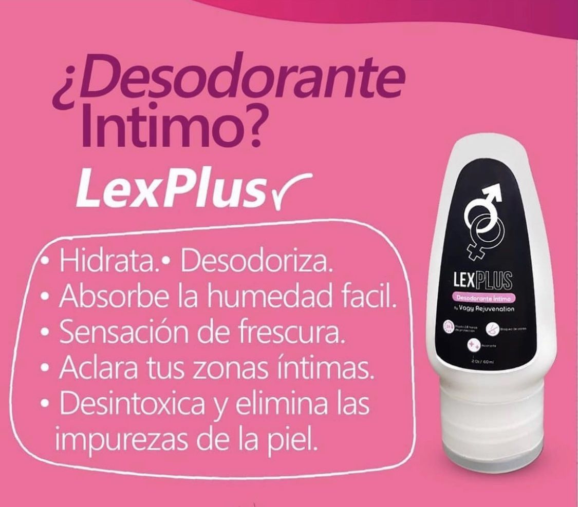 Lex plus Desodorante Vagy