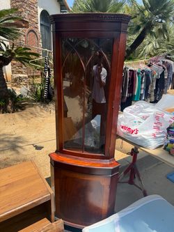 Corner Curio Cabinet