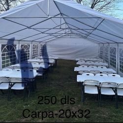 RENTA DE MESAS SILLAS CARPA 