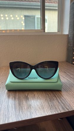 Tiffany & Co. Cat Eye Sunglasses with Case