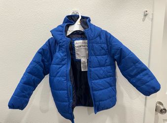 BOYS CARTER’S SIZE 3T BLUE LIGHTWEGHT PUFFER JACKET COAT