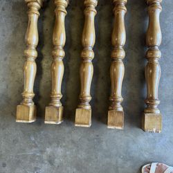 Small Size Wood Columns 
