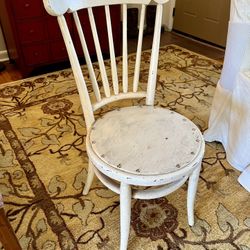 White Wooden Chair
