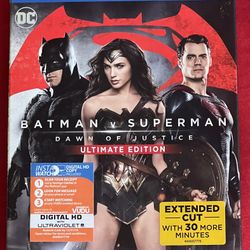 Batman Vs Superman Dawn Of Justice Blu-ray Discs