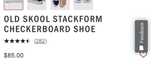 Old Skool Stackform Checkerboard Shoe