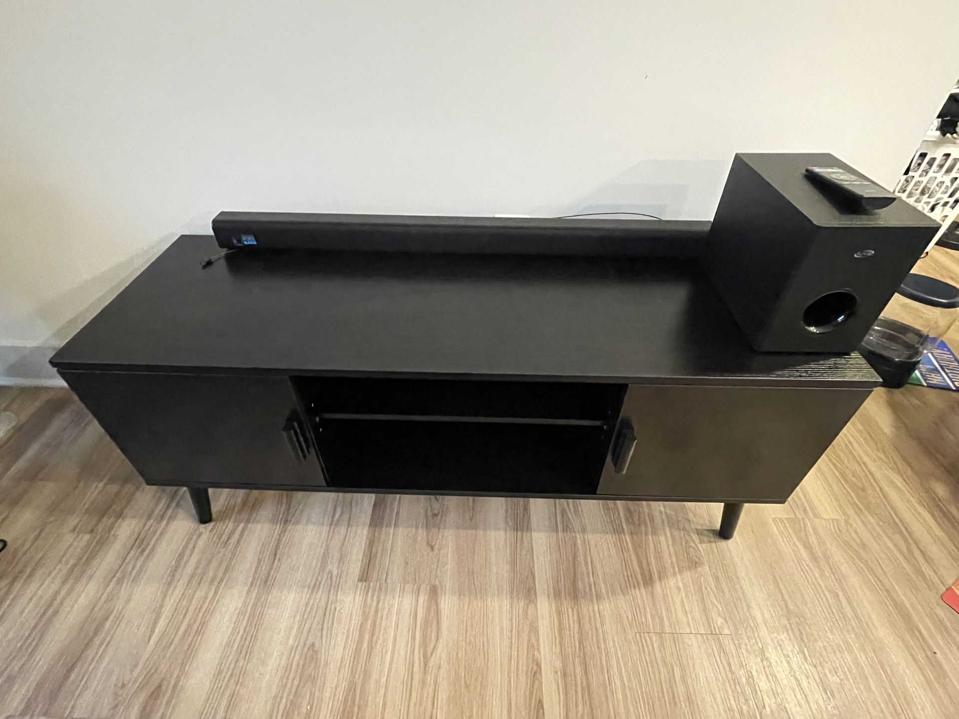55 inch TV stand and sound bar