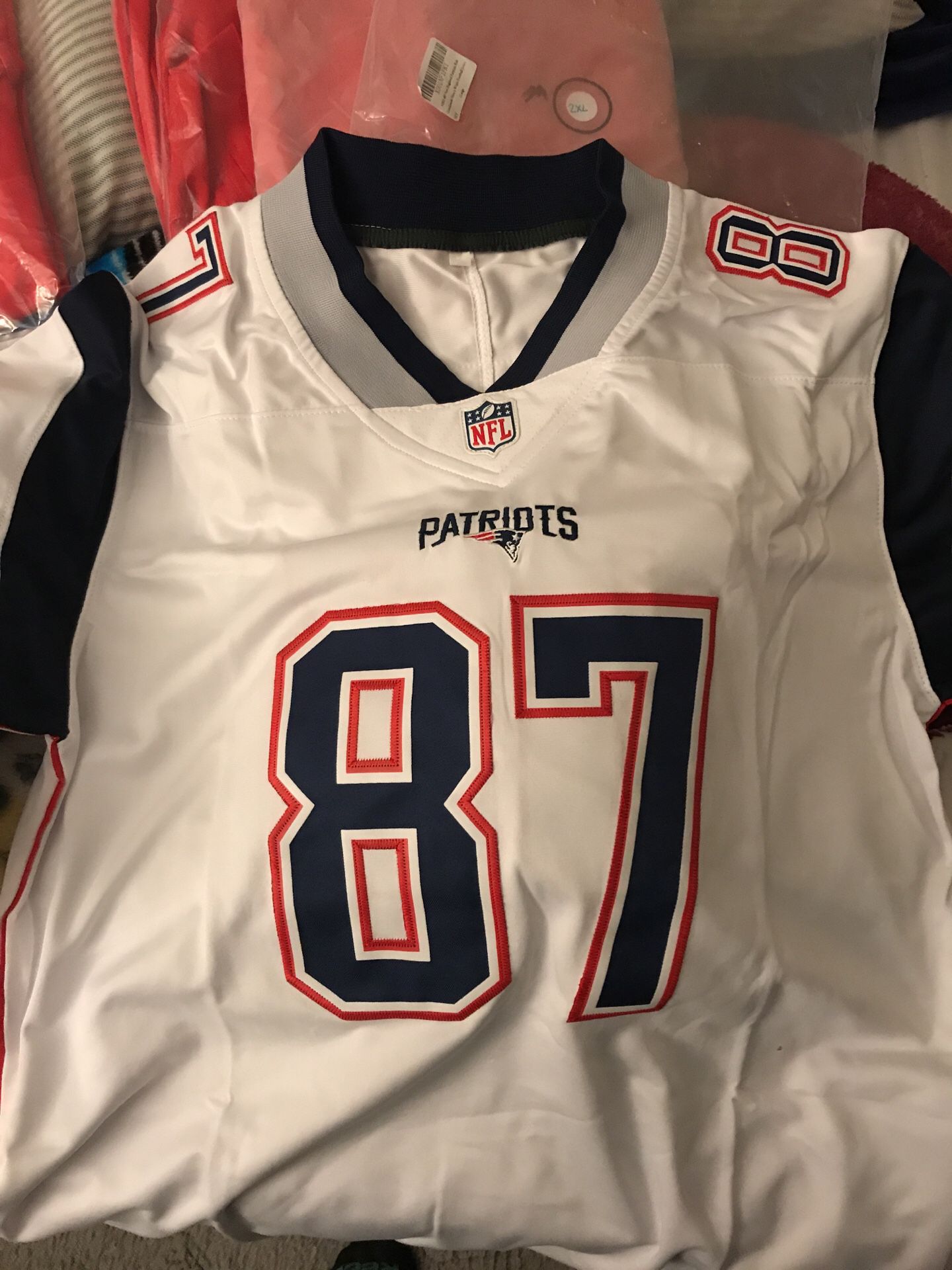 Patriots jersey new last one nfl large