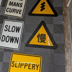 Various New And Used Roadsigns