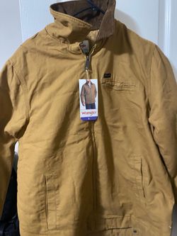 Brand New Wrangler Canvas Work Jacket with Tags - Size L