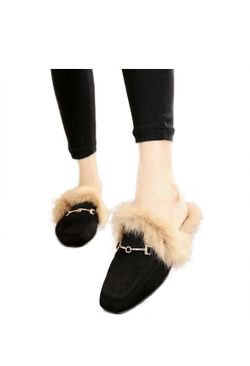 Soft Slip On Velvet Women Loafers