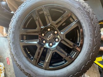 20” Silverado trail boss rims