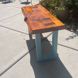 Cedar Epoxy Bench