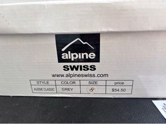 Alpine Swiss grey boots