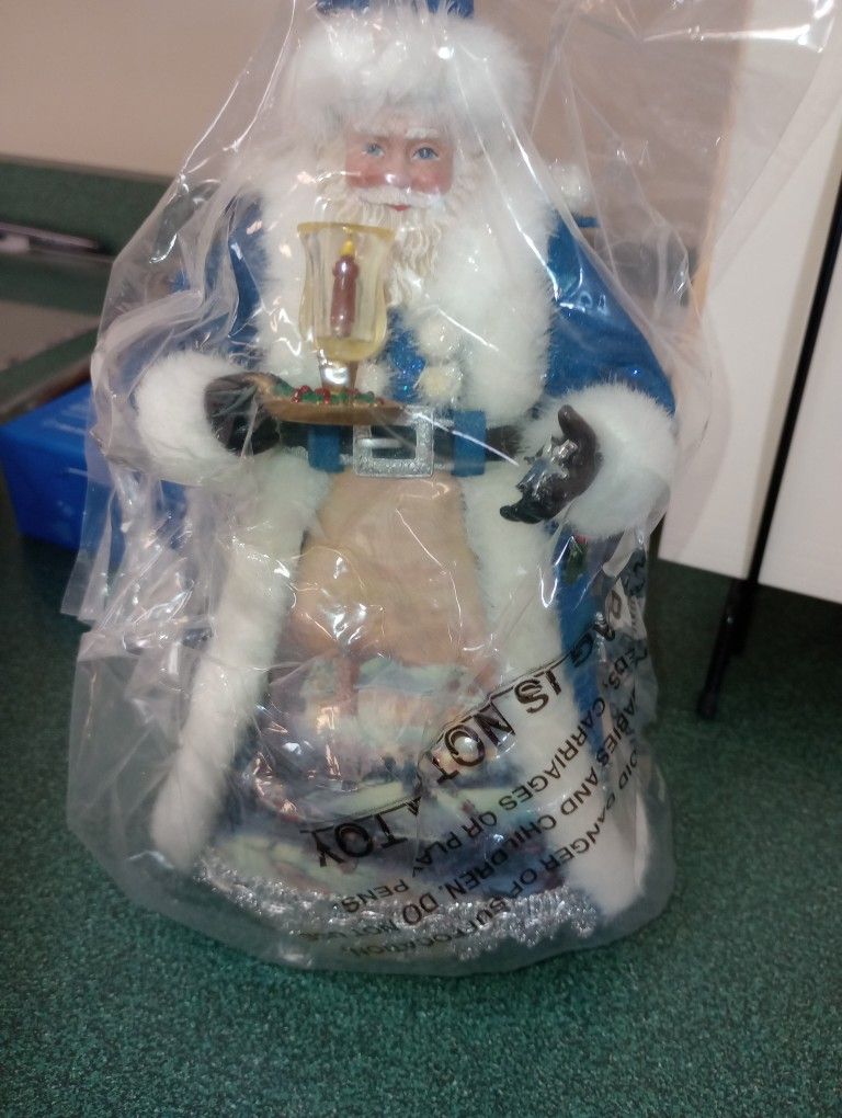 Thomas Kinkade Vintage Old World Santa