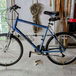 Two 26"  Raleigh SC 200 3-speed rapid rise 8 gear bike bicycles and 2 😁CE brand bike helmets