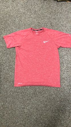 pink nike dri fit swim