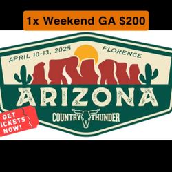 1x Weekend General Admission 
