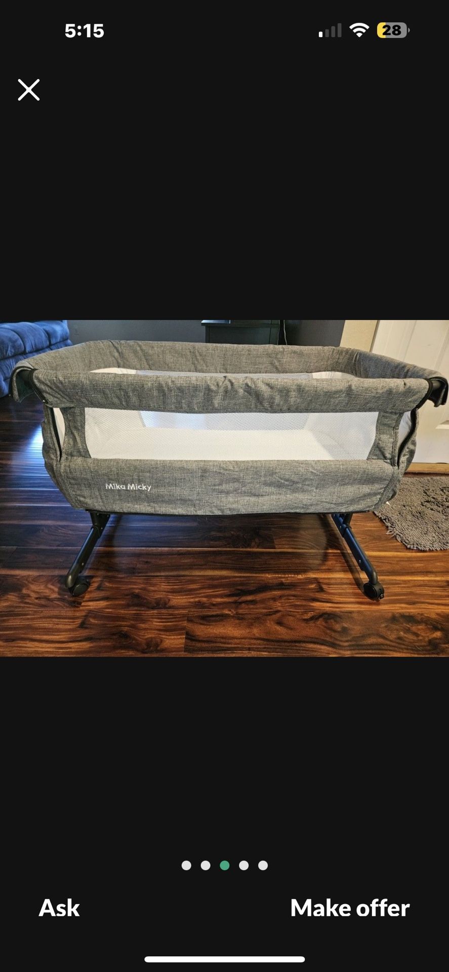 Bedside Bassinet