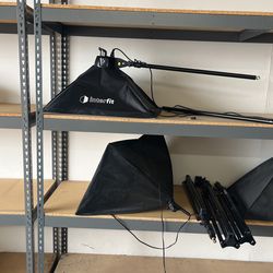 Photography Lighting Boxes And Tripods