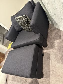 Accept Chair And Ottoman