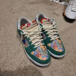 Nike Dunk Low Multi-Color Foam Finger Sneakers