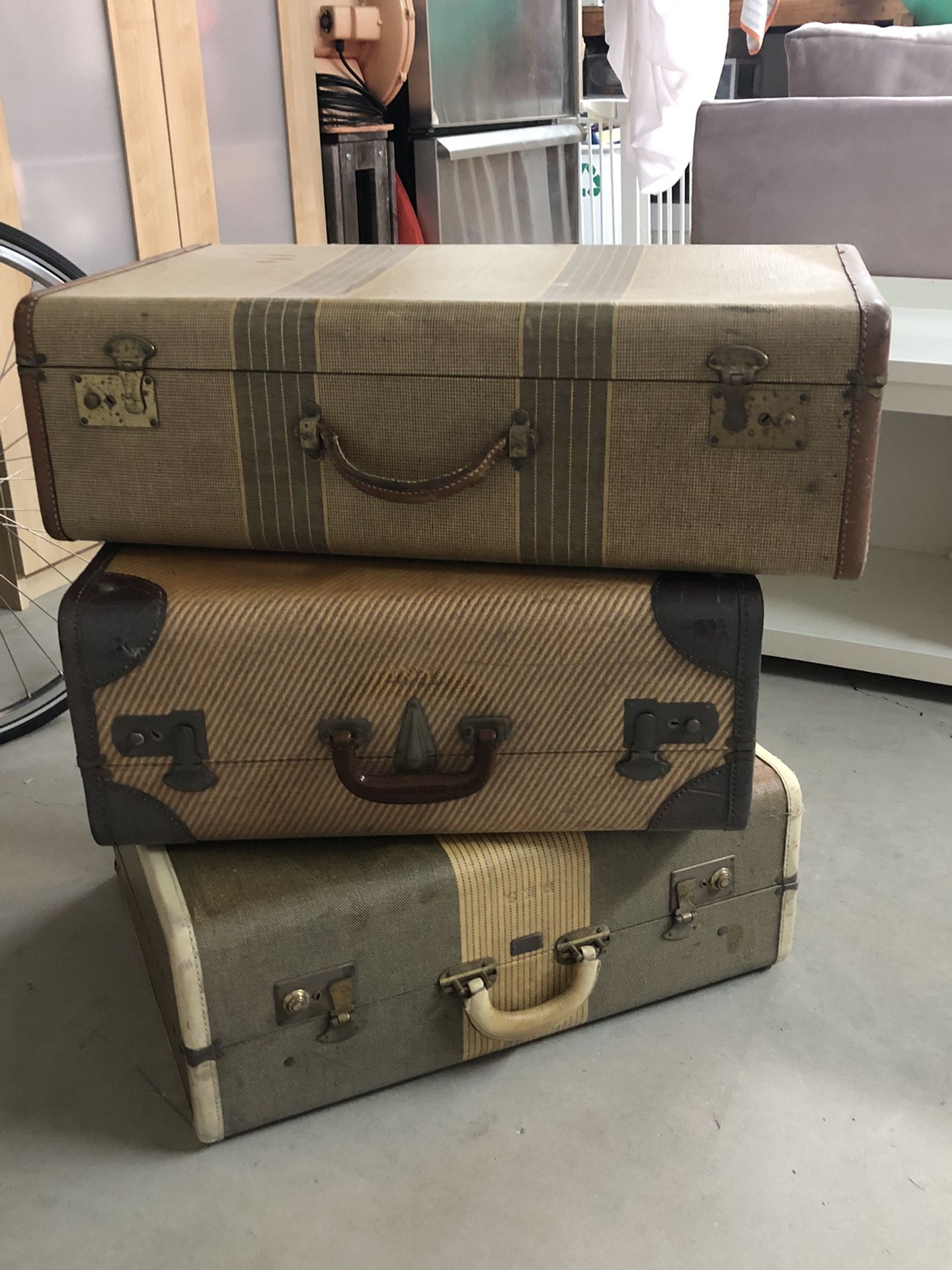 Vintage suitcases