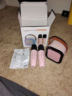 New Little Girls Microphone Set