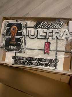 FIFA Michelob ultra led bar sign