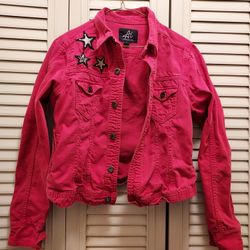 Pink Jean Jacket 