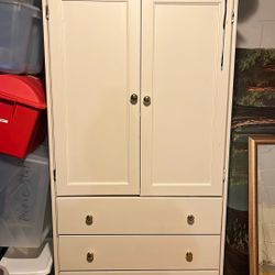 White Dresser/ Tv Stand 