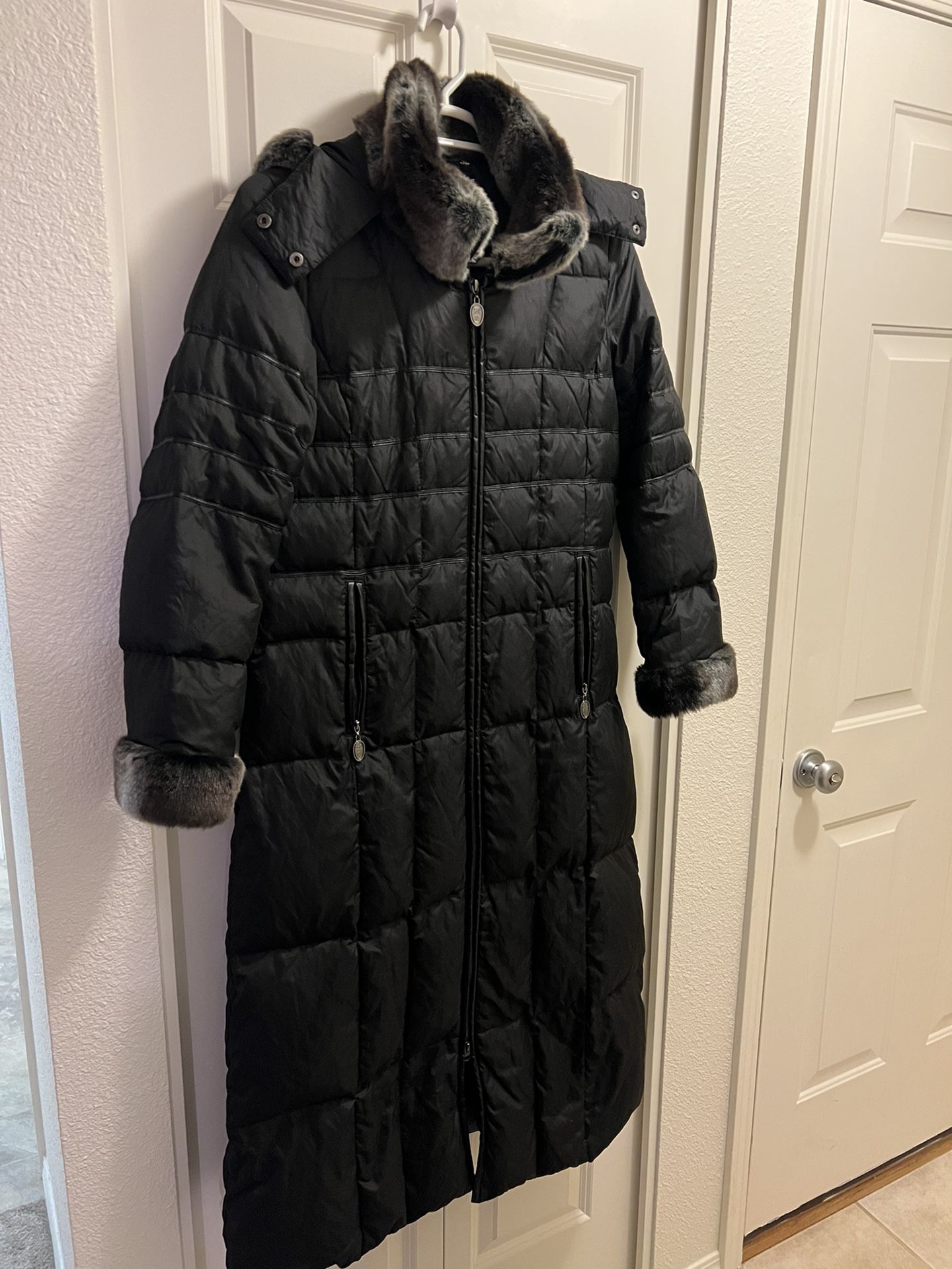Designer Full Length Puffer Winter coat