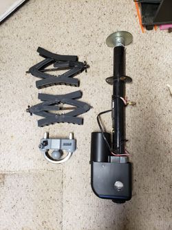 Trailer Parts - 5 Ton Electric Tongue Jack - Ball Lock - Wheel Parking Stabilizers