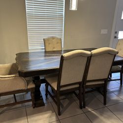 Brown Wooden Table 