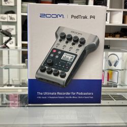Zoom Podtrak P4 Portable Podcast Recorder