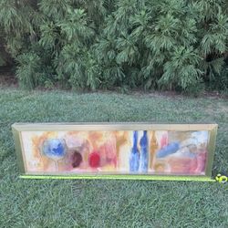 Wine Oil Painting On canvas Framed 