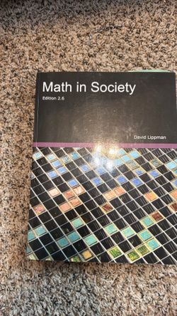 Math in society college book