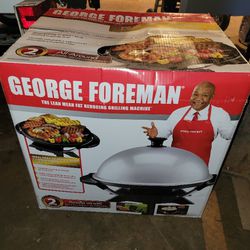 George Foreman 15-Serving Nonstick Electric Outdoor/Indoor Grill