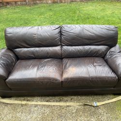 Leather Couch