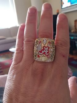 Alabama NCAA Champions Ring