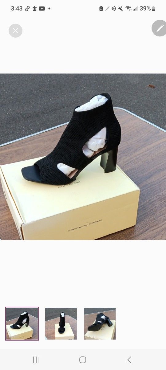 Women Black Heeled Boots