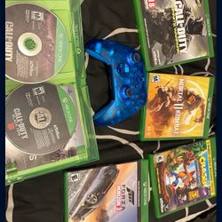 Xbox One Controller And Games 