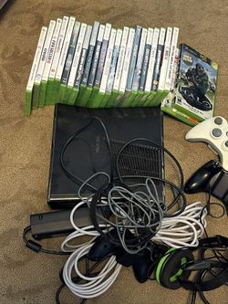 xbox 360 games and controllers